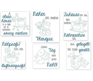 Stickserie "Sewing Quotes"